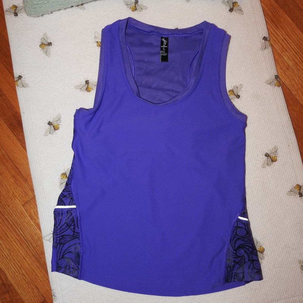 KI Pro Performance Purple Top Large
